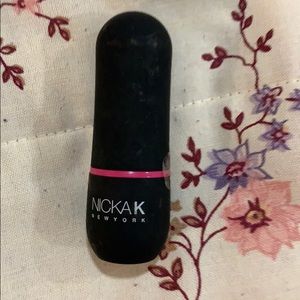 Magenta lipstick